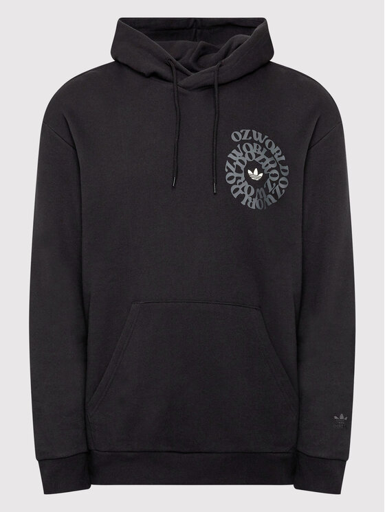 adidas adidas Džemperis Ozworld HL9250 Juoda Loose Fit