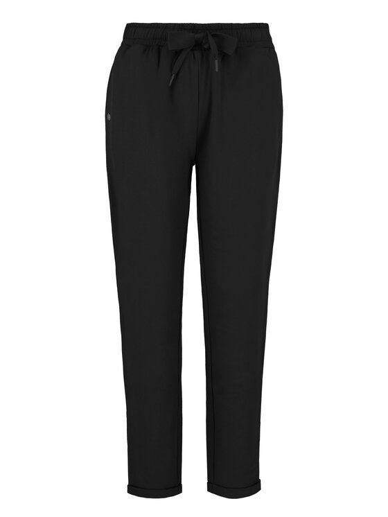 Volcano Volcano Spodnie dresowe N-MERY Czarny Regular Fit