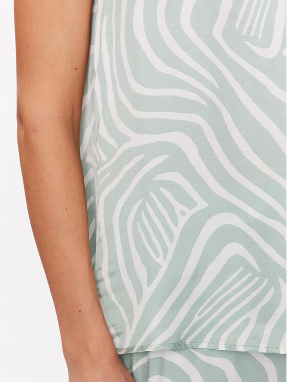 Marc Aurel Marc Aurel Bluzka 6082 1000 24622 Zielony Regular Fit
