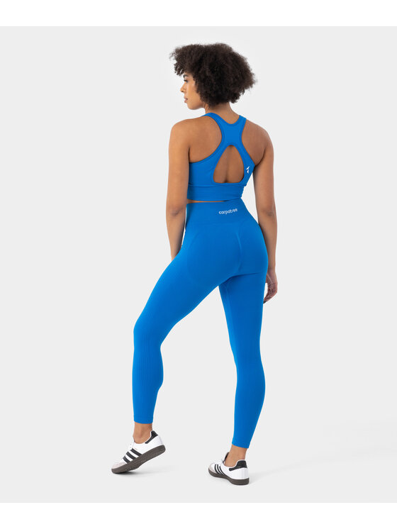 Carpatree Carpatree Legginsy Blaze leggings Niebieski Fitted Fit