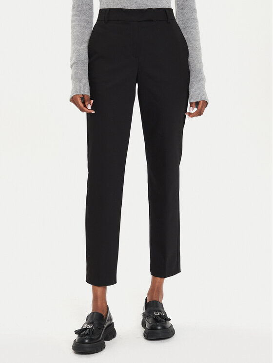 Marella Chino nohavice Incom 2423136041 Čierna Regular Fit