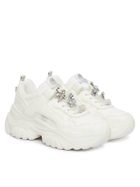 Buffalo Buffalo Sneakersy Bliss Ice Glam 1636674 Biela