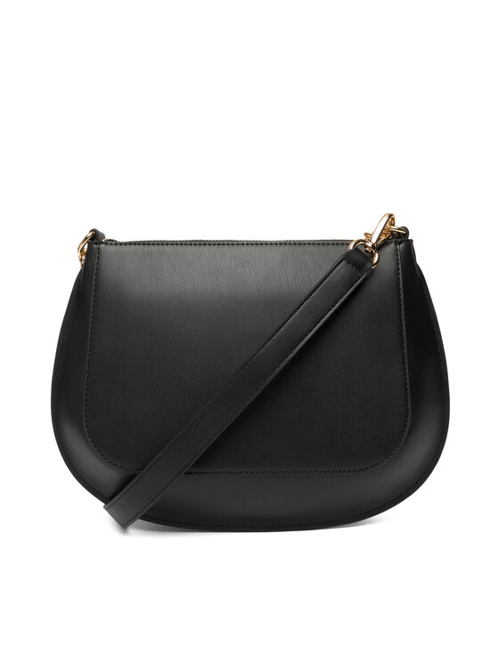 Tommy Hilfiger Tommy Hilfiger Käekott Th Glam Conv Med Crossover AW0AW18143 Must