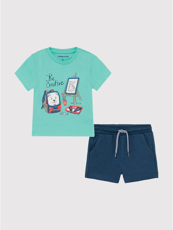 Completo T-shirt e pantaloncini 1671 Multicolore