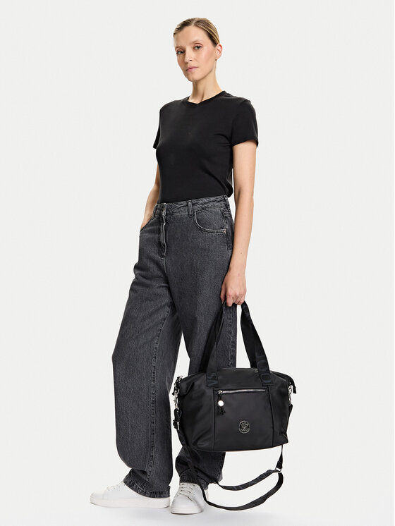 JOOP! Jeans JOOP! Jeans Ročna torba Janita 4130001186 Črna