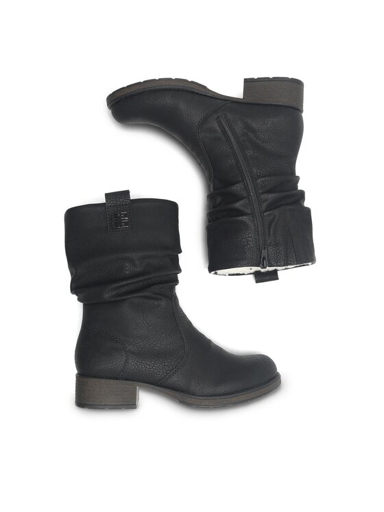 Rieker Rieker Bokacsizma Z9583-00 Fekete