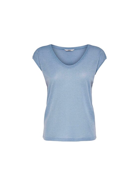 ONLY ONLY T-shirt 15136069-HAL Blu Regular Fit