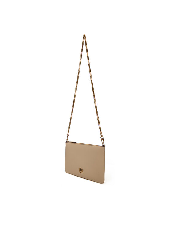 PINKO PINKO Handtasche Flat Classic AI 25-26 PCPL 100455 A0F1 Beige