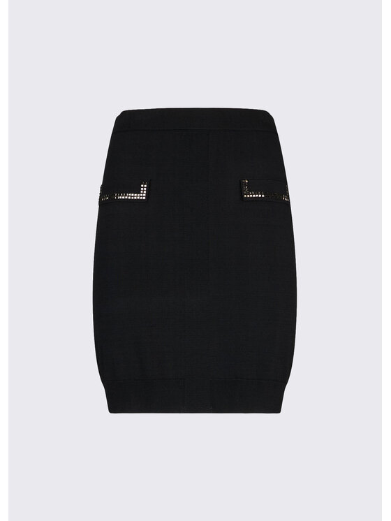 Liu Jo Liu Jo Minigonna TA6044MS59L22222 Nero Regular Fit