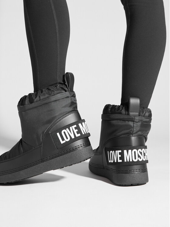 LOVE MOSCHINO LOVE MOSCHINO Μπότες Χιονιού JA24972G0HEB0000 Μαύρο
