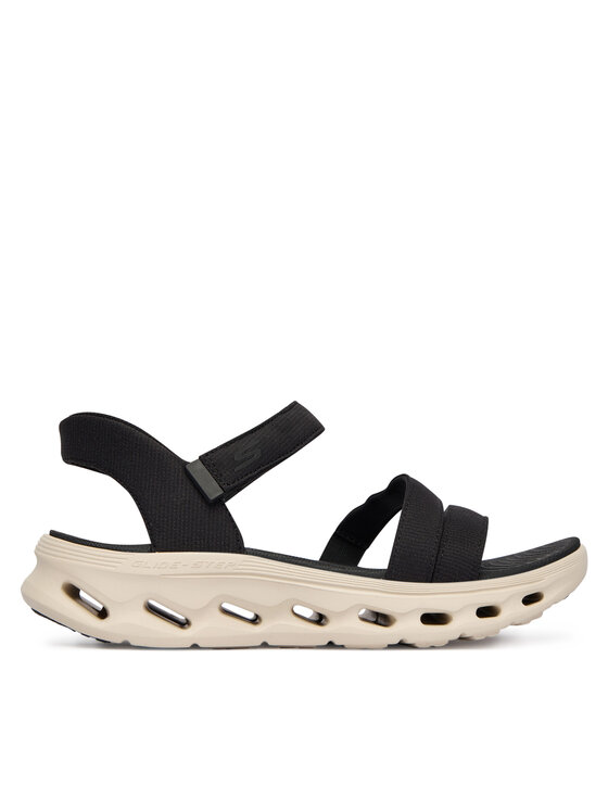 Skechers Skechers Sandali Go Walk Glide-Step 2.0 Sandal 141269/BKW Črna