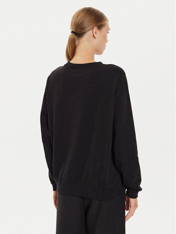Champion Champion Μπλούζα 116254 Μαύρο Loose Fit