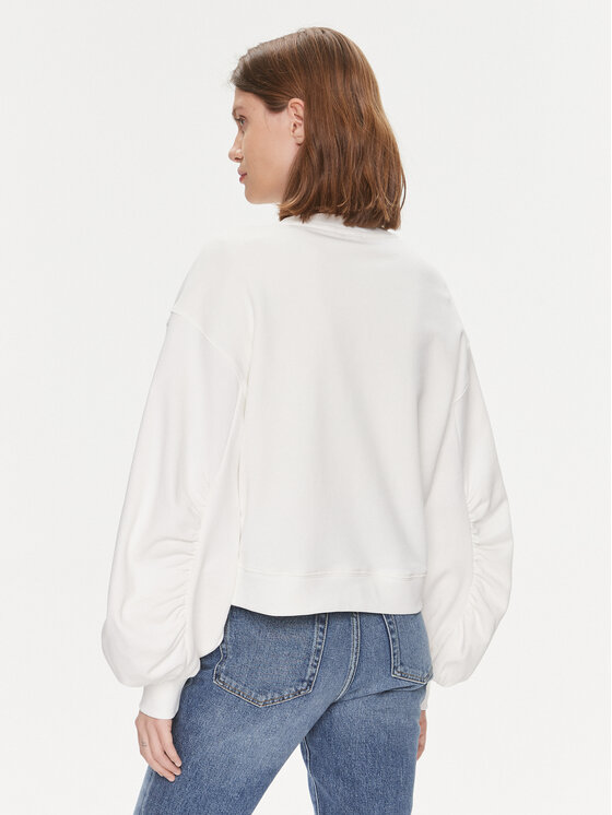 PINKO Pinko Džemperis Ceresole Maglia 102827 A1R8 Balta Regular Fit