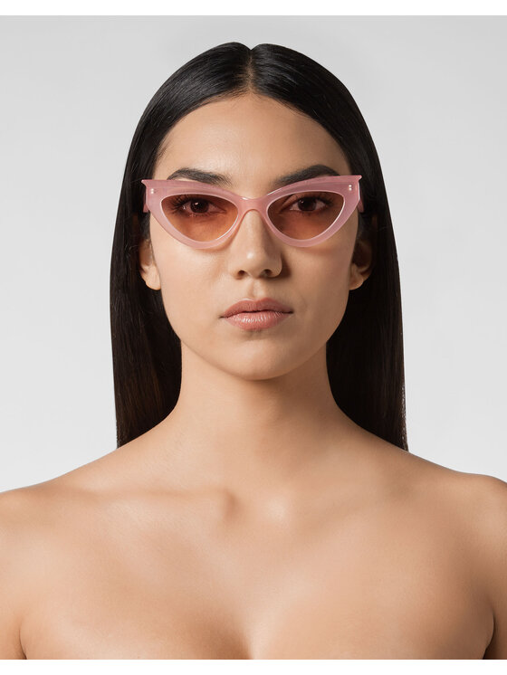 PHILIPP PLEIN PHILIPP PLEIN Okulary przeciwsłoneczne 13729 Różowy