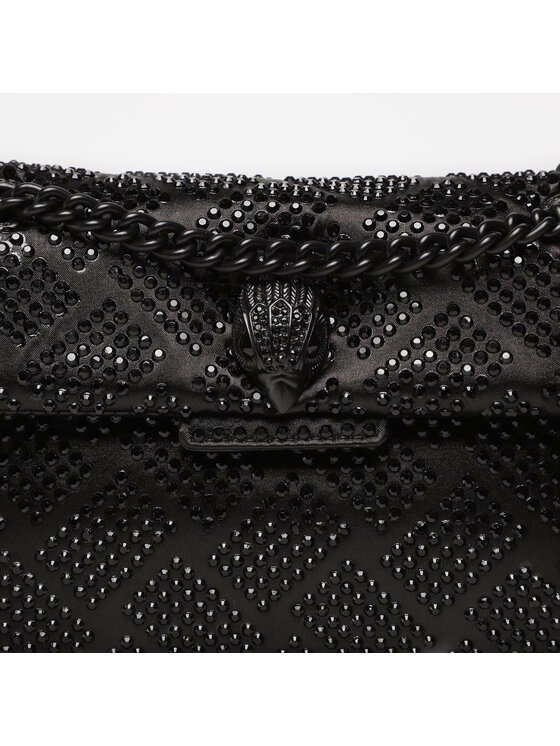 Kurt Geiger Kurt Geiger Дамска чанта Fabric Mini Kensington 9546600609 Черен