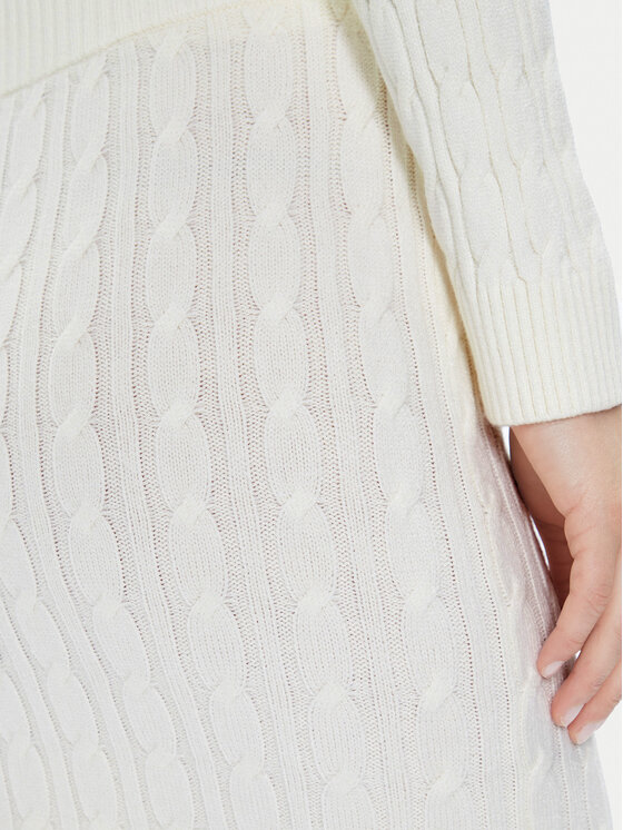 Guess Guess Pouzdrová sukně V5BD03 Z0572 Béžová Regular Fit