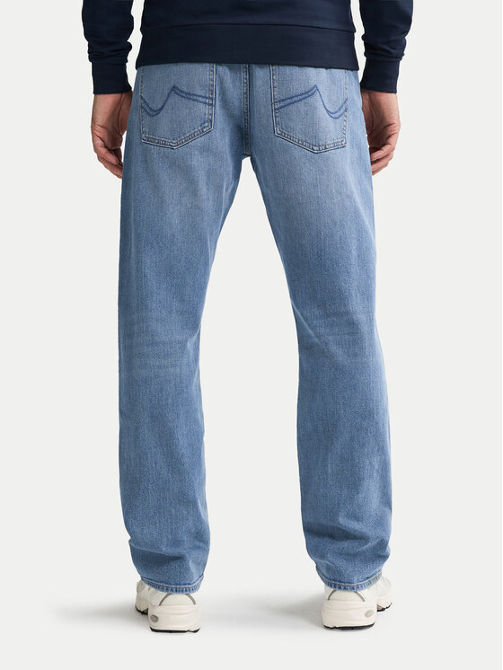 Petrol Industries Petrol Industries Jeansy Lewis Niebieski Loose Fit