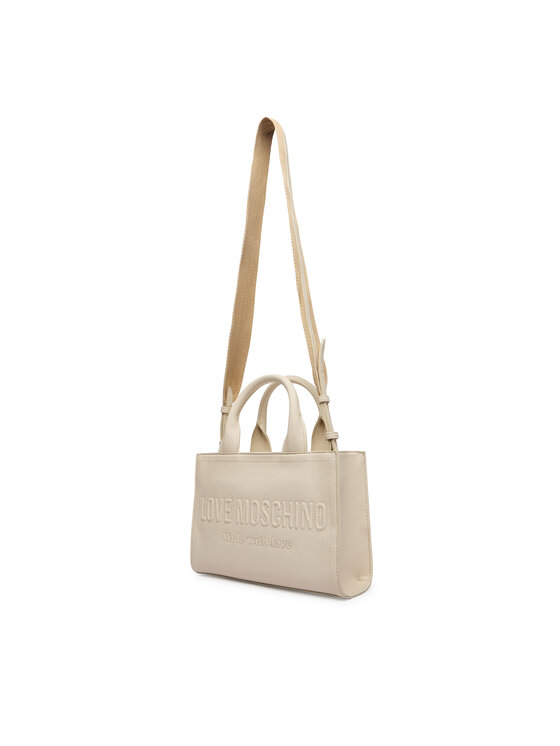 LOVE MOSCHINO LOVE MOSCHINO Torebka JC4044PP1OLE0110 Écru