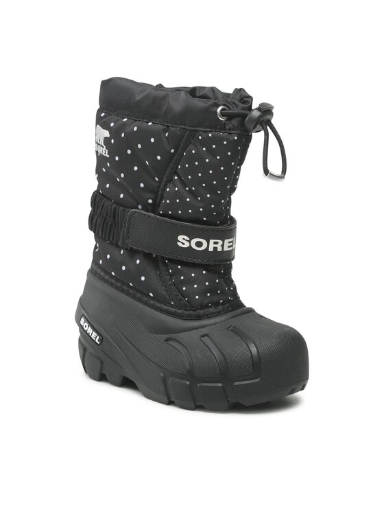 Sorel Sorel Čizme za snijeg Childrens Flurry Print NC3503-010 Crna