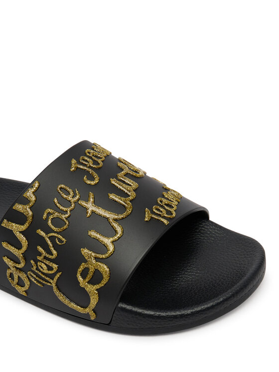 Versace Jeans Couture Versace Jeans Couture Şlapi 80VA3SQ1 ZSS79 899 Negru
