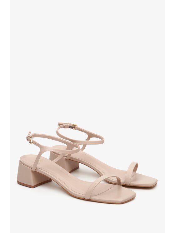 Estro Estro Sandály ER00112422 Béžová