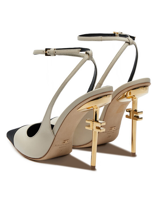 Elisabetta Franchi Elisabetta Franchi Обувки на ток SA-25B-46E2-V570 Екрю