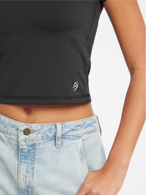 Guess Guess Τοπ 178747 Μαύρο Classic Fit