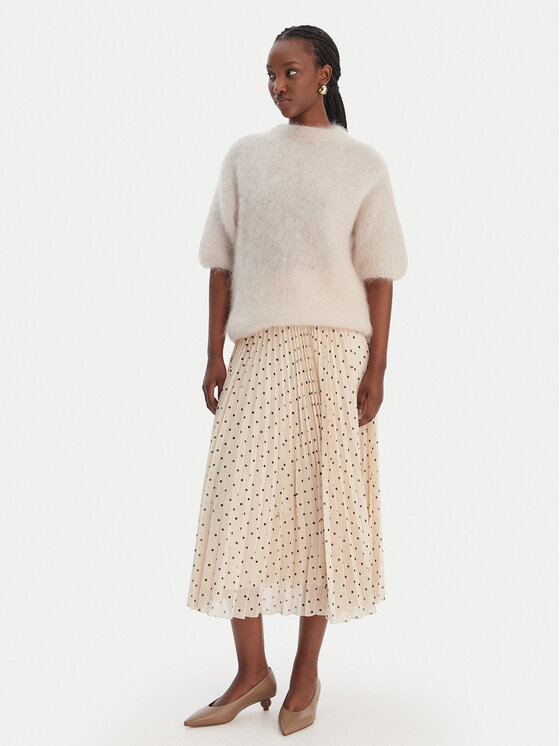 Dixie Dixie Sveter M277Y101A Écru Relaxed Fit