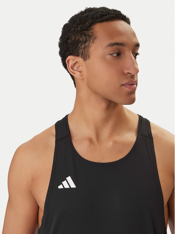 adidas adidas Treniņkrekls Adizero Essentials IM8586 Melns Slim Fit