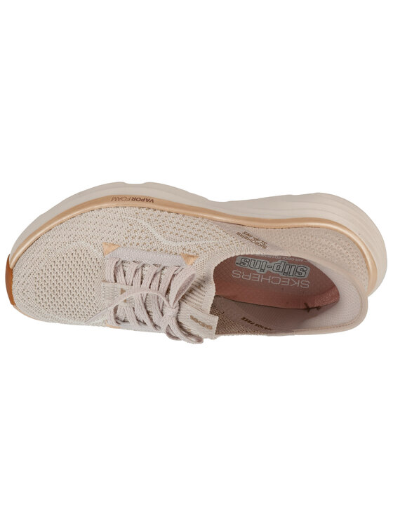 Skechers Skechers Sneakersy Skechers Slip-Ins: D'lux Vapor - Evening Glow Beżowy
