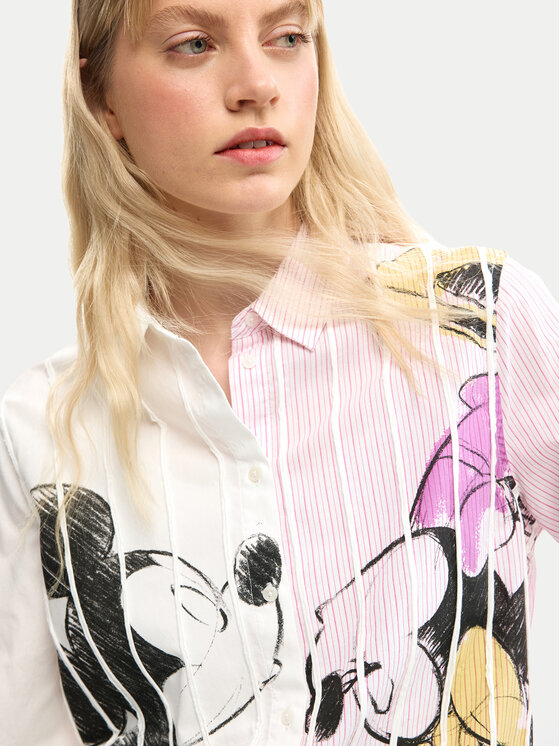 Desigual Desigual Сорочка Lovit Disney 26SWCW19 Кольоровий Regular Fit
