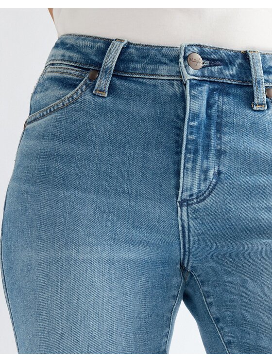 Wrangler Wrangler Jeansy STRAIGHT Niebieski Straight Leg