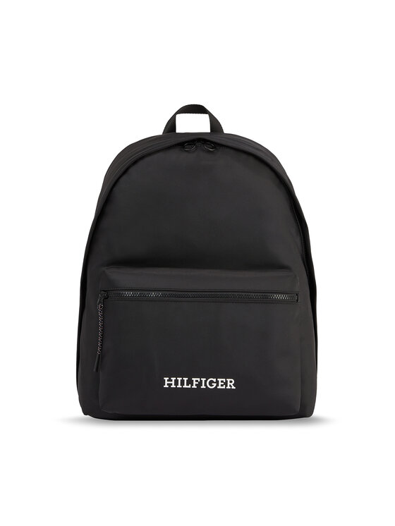 Rucsac Tommy Hilfiger Th Monotype Dome Backpack AM0AM12112 Negru
