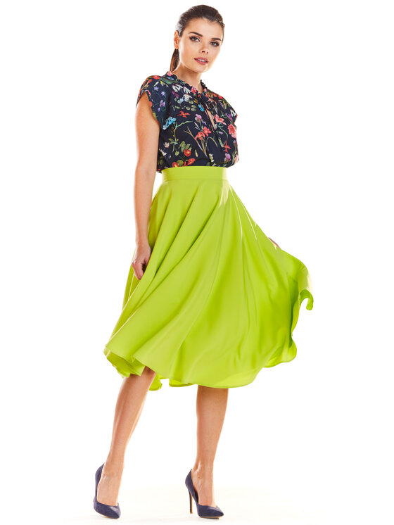 Infinite You Infinite You Spódnica M190 Żółty Basic Fit