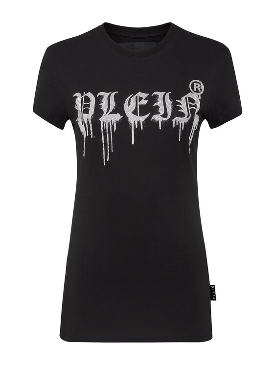 PHILIPP PLEIN PHILIPP PLEIN T-Shirt 2277 Czarny Regular Fit