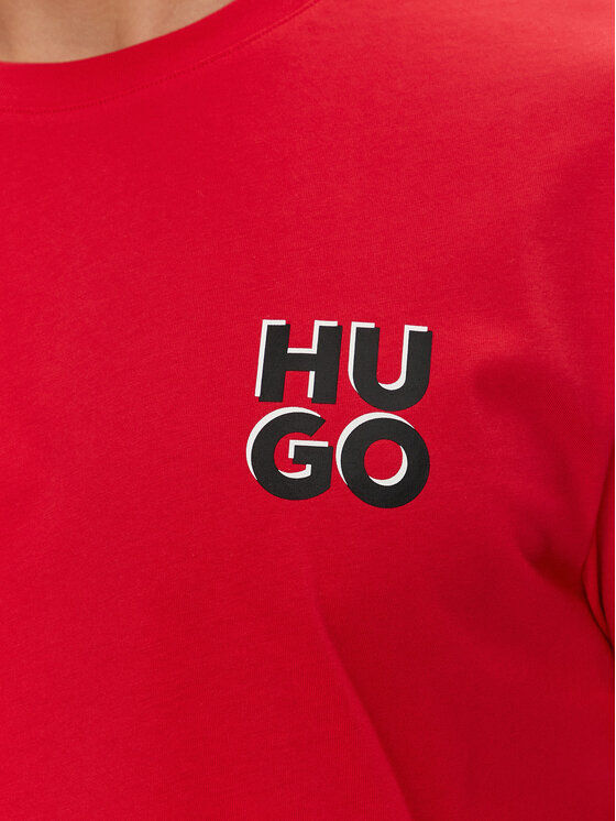 HUGO Hugo T-shirt Dimoniti 50522434 Crvena Regular Fit