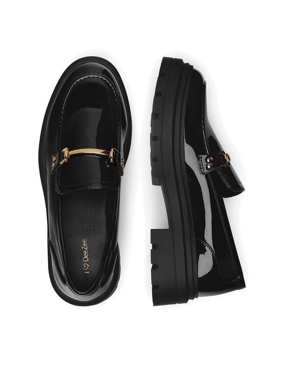 DeeZee DeeZee Loafersy 58682-9 Czarny