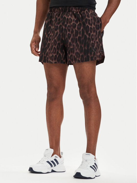 adidas Szorty sportowe D4T Power KF0954 Brązowy Regular Fit