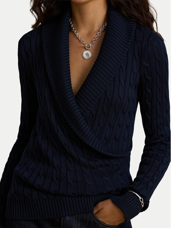 LAUREN RALPH LAUREN LAUREN RALPH LAUREN Светр 200P14042002 Cиній Relaxed Fit