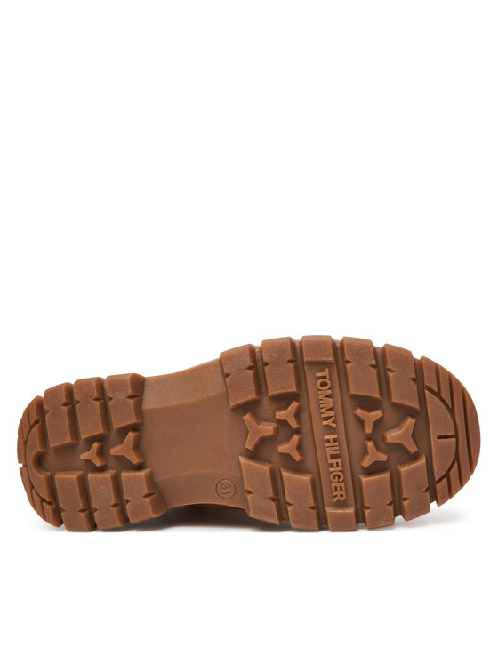 Tommy Hilfiger Tommy Hilfiger Gležnjarji T3X5-34129-1696 S Rjava