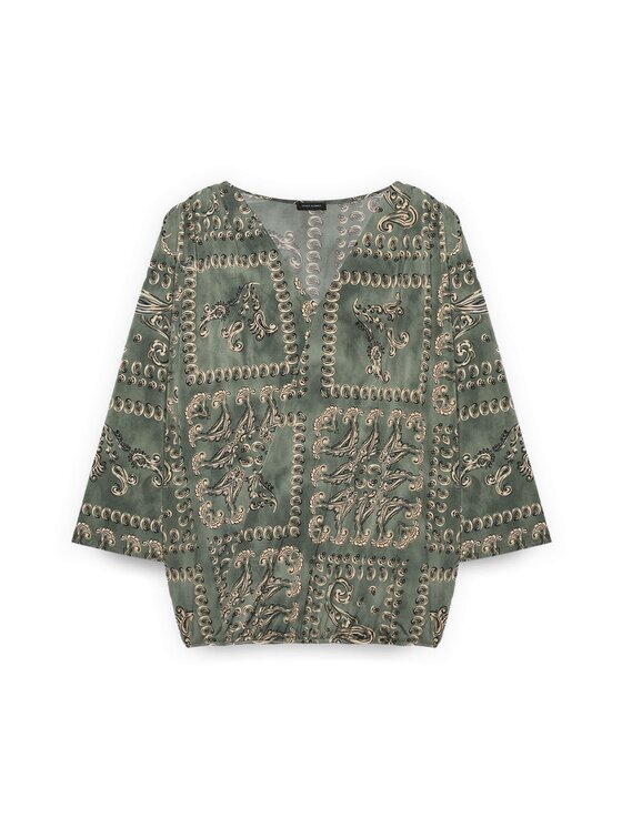 Fiorella Rubino Fiorella Rubino T-shirt G0APL009172N0V5 Verde A-Line Fit