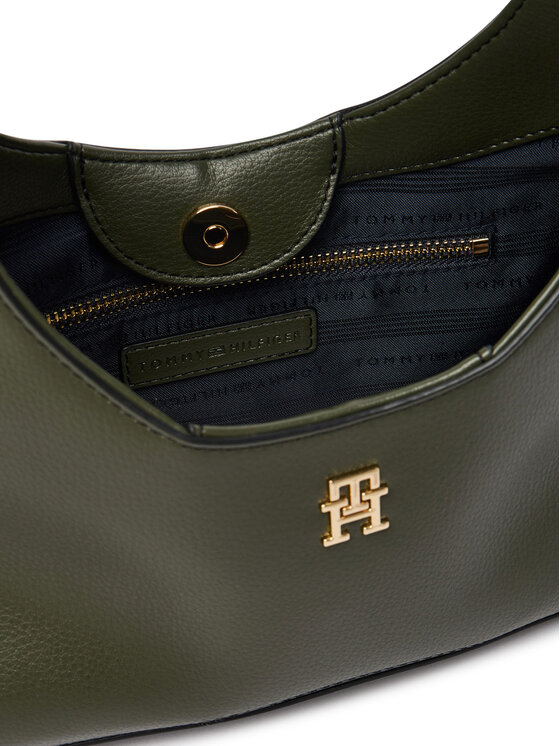 Tommy Hilfiger Tommy Hilfiger Käekott Th Everyday Mini Hobo AW0AW19185 Tumeroheline