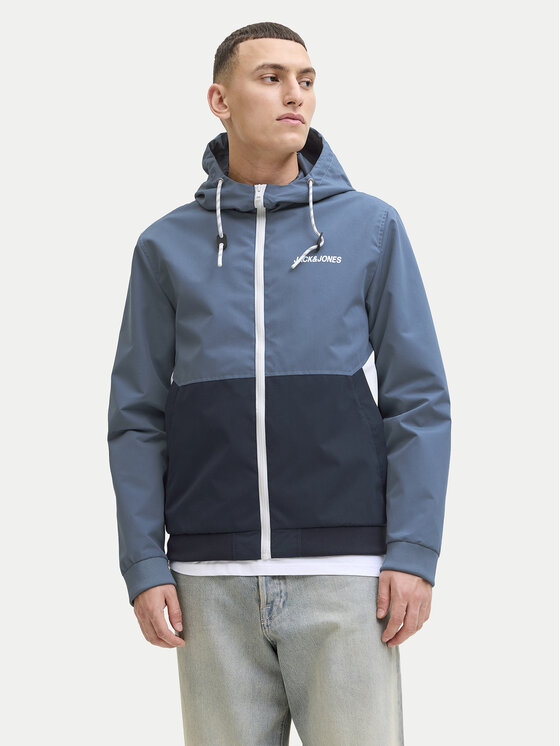 Jack & Jones Jack & Jones Geacă Rush Hood 12200208 Bleumarin Regular Fit