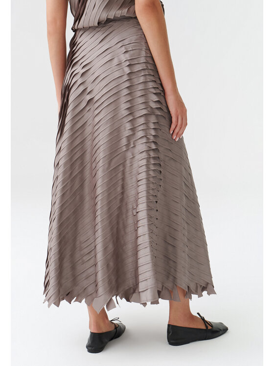 TATUUM TATUUM Spódnica midi DAKNA Brązowy Flare Fit