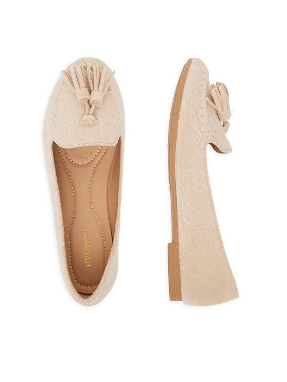 DeeZee DeeZee лоуфъри с дебела подметка QH1829-89 Бежов