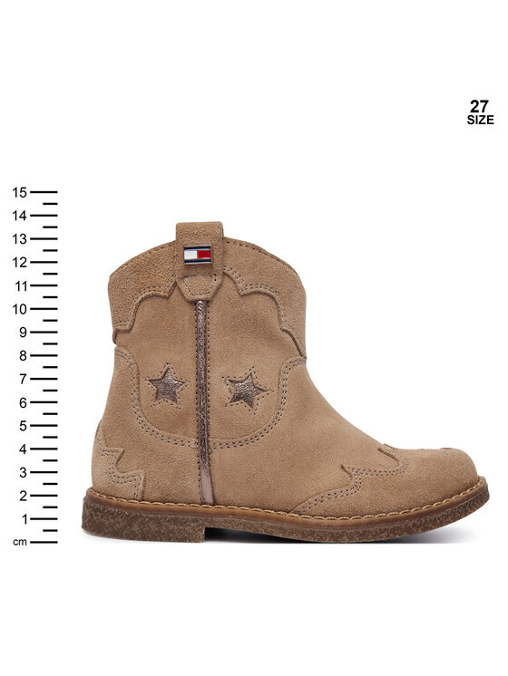 Tommy Hilfiger Tommy Hilfiger Botki T1A5-35191-1429 M Beżowy