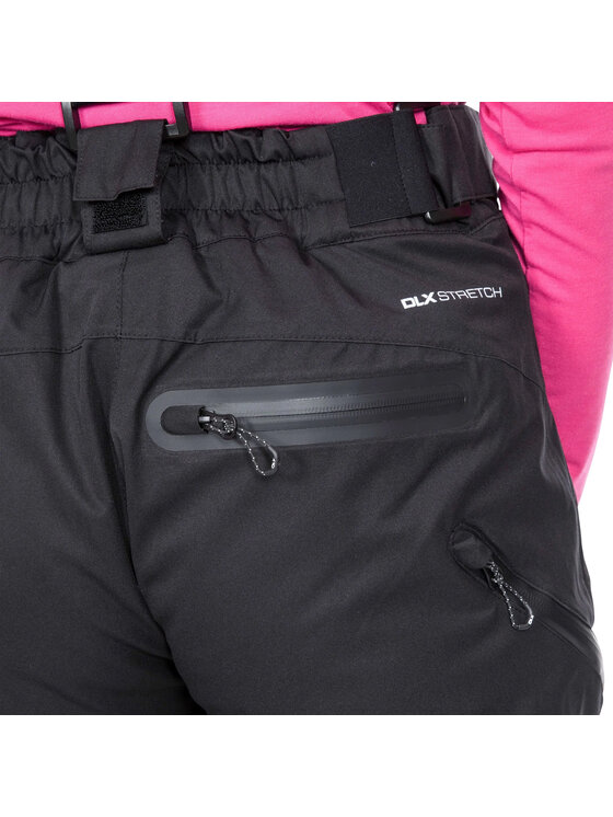 Trespass Trespass Spodnie snowboardowe Marisol II Czarny Race Fit