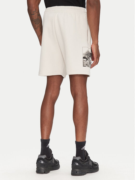 adidas adidas Szorty sportowe Star Wars The Mandalorian™ JI5721 Beżowy Regular Fit