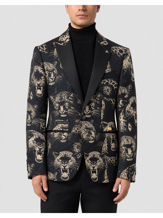 PHILIPP PLEIN PHILIPP PLEIN Giacca da abito 32051 Nero Regular Fit