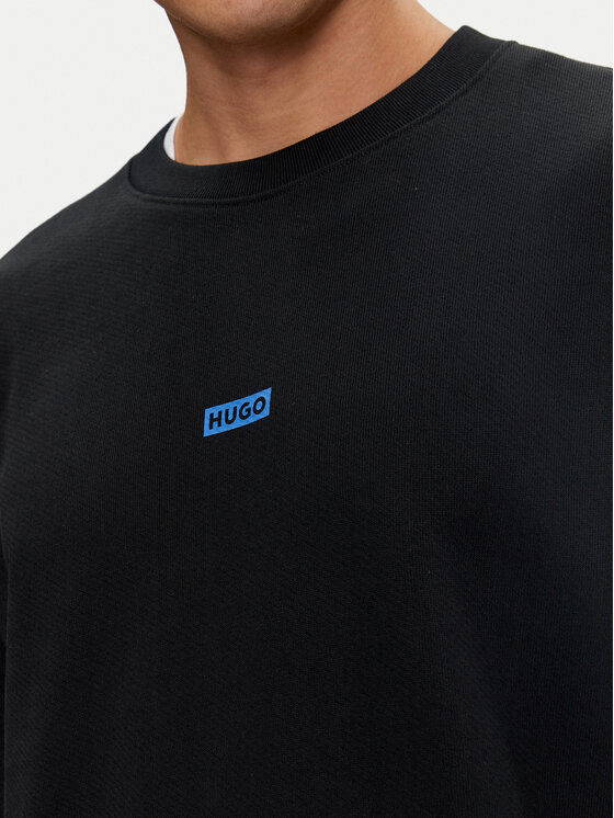 HUGO Hugo Mikina Naviu 50510732 Černá Loose Fit